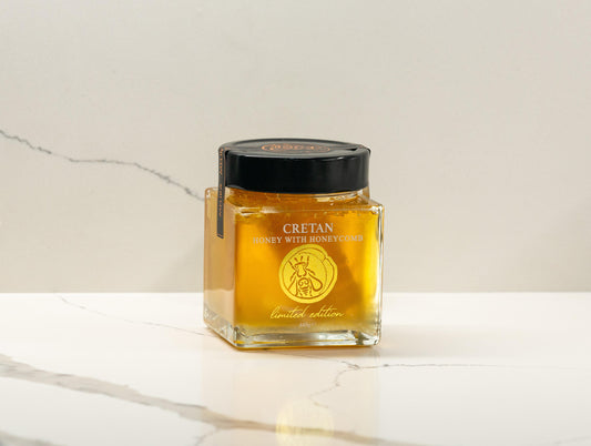 Cretan Honey with Honey Comb